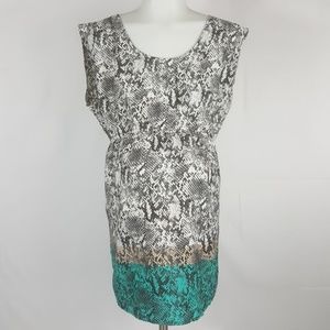 Motherhood Maternity Snakeskin Top